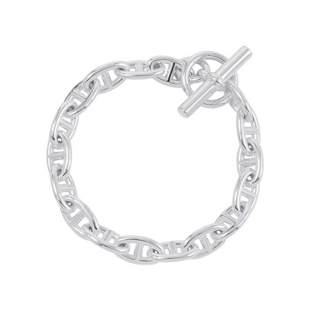 エルメス ブレスレット シェーヌダンクルGM 17コマ SV925シルバー HERMES ジュエリー