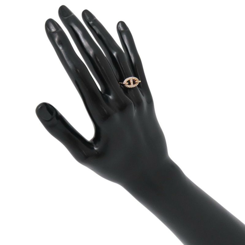 エルメス リング ファランドール リング ダイヤモンド 48P 計0.45ct K18PGピンクゴールド リングサイズ51 HERMES Farandole ring