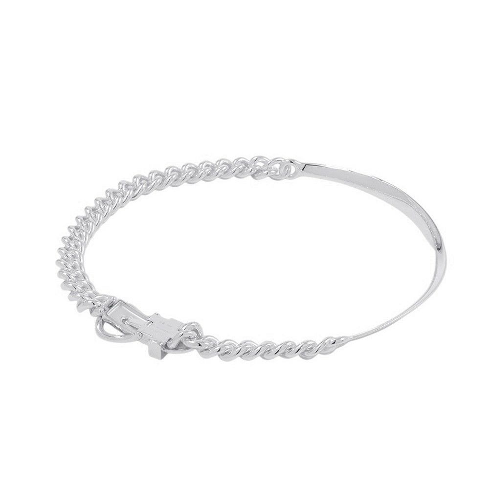 エルメス ネックレス ブックルセリエ アンフレクシブル SV925シルバー サイズGM/42 HERMES ジュエリー