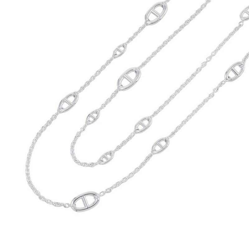 エルメス ネックレス シェーヌダンクル ファランドール サイズ120 SV925シルバー HERMES ジュエリー