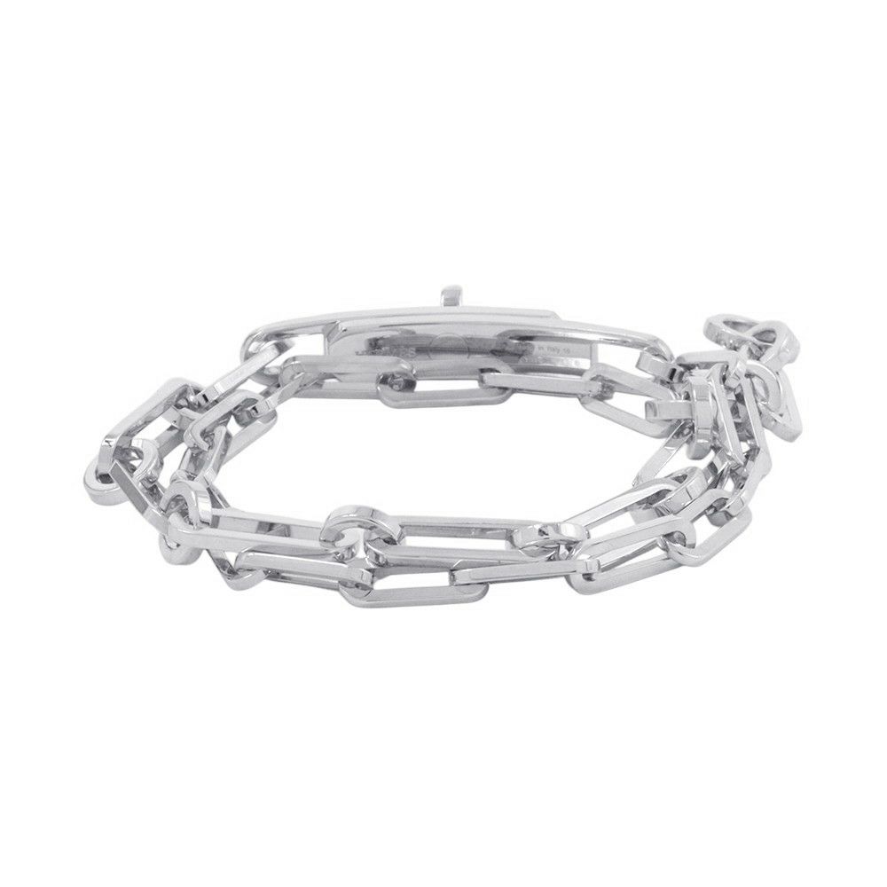 エルメス ブレスレット ケリー シェーヌ ドゥブルトゥール チェーン SV925シルバー サイズ16 HERMES ジュエリー