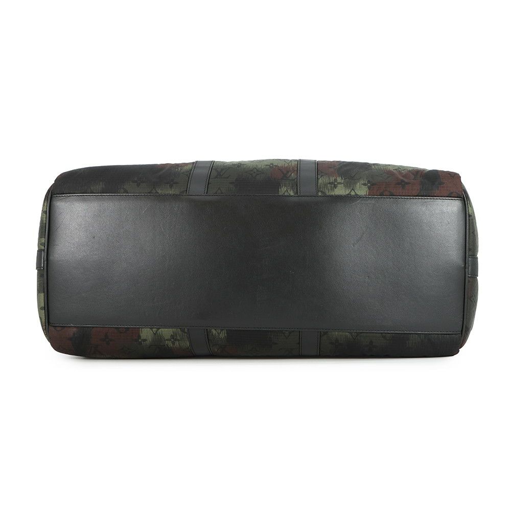 ルイヴィトン ボストンバッグモノグラム・カモフラージュ キーポル・バンドリエール50 M41416 トラベル 旅行バッグ 黒