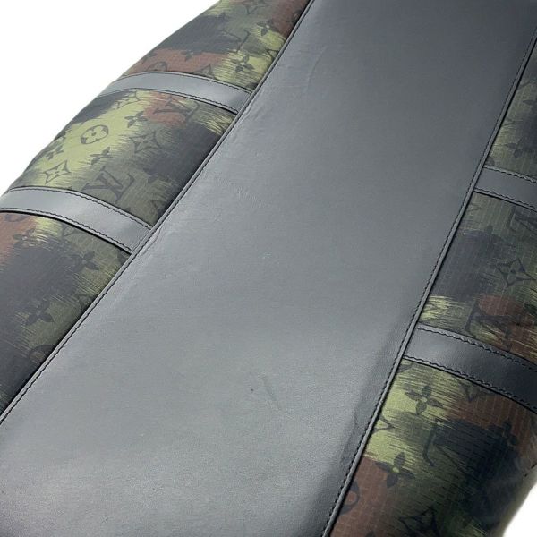 ルイヴィトン ボストンバッグモノグラム・カモフラージュ キーポル・バンドリエール50 M41416 トラベル 旅行バッグ 黒