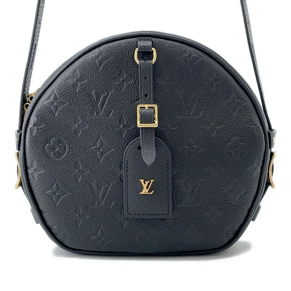 ルイヴィトン ショルダーバッグ モノグラム・アンプラント ボワット・シャポー スープル MM M45649 ヴィトン バッグ 黒 ブラック