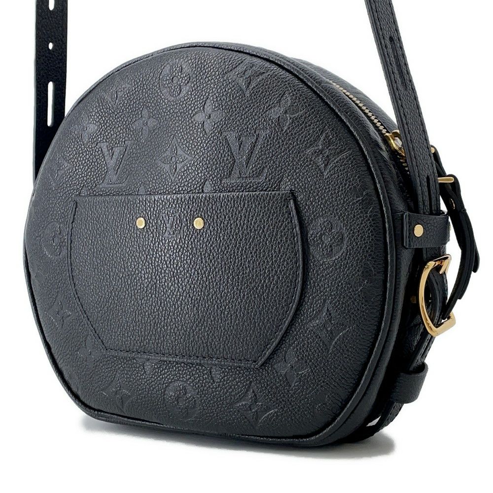 ルイヴィトン ショルダーバッグ モノグラム・アンプラント ボワット・シャポー スープル MM M45649 ヴィトン バッグ 黒 ブラック
