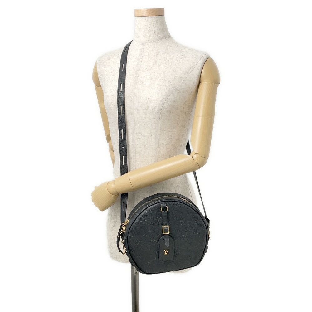 ルイヴィトン ショルダーバッグ モノグラム・アンプラント ボワット・シャポー スープル MM M45649 ヴィトン バッグ 黒 ブラック