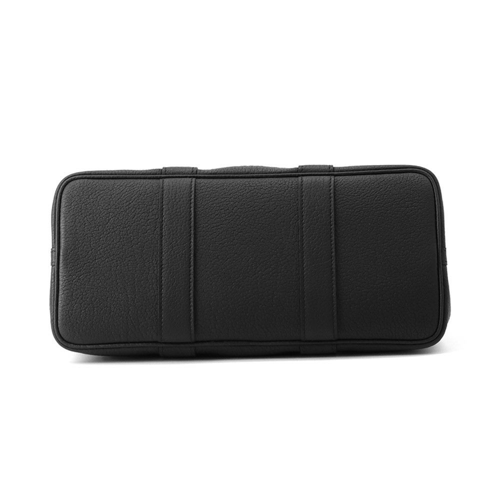 エルメス トートバッグ ガーデンパーティTPM ヴェールマングローブ/ブラック/シルバー金具 トワルミリタリー/ネゴンダ K刻印