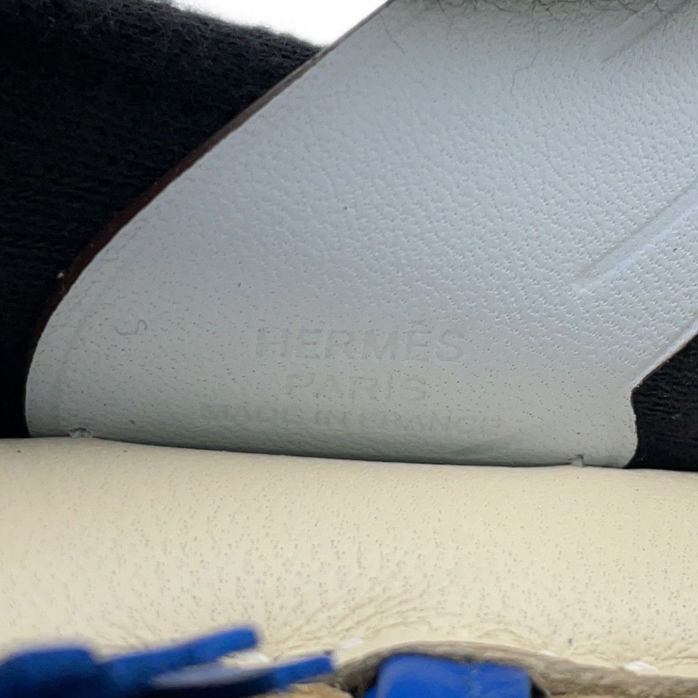 エルメス バッグチャーム ロデオPM ペガサス クレ/ブルーフランス/ブルーブリュム ラムスキン W刻印