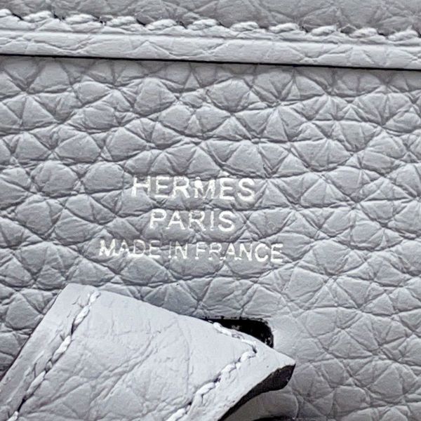 エルメス エブリンTPM 111cm アマゾン グリパンタン/シルバー金具 トリヨンクレマンス K刻印