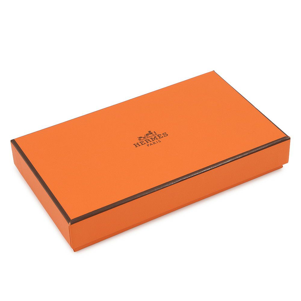 エルメス コインケース バスティア ブラック ボックスカーフ B刻印 財布 黒