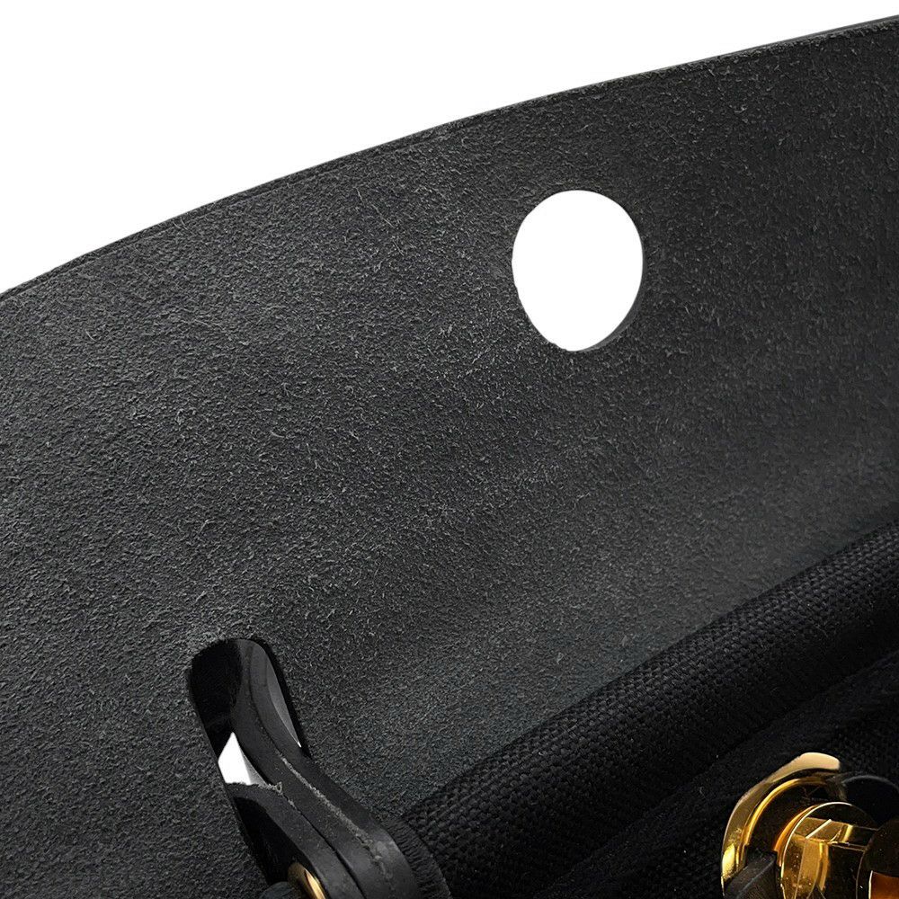 エルメス エールバッグジップPM ルトゥルネ ブラック/ゴールド金具 トワルミリタリー / ヴァッシュハンター Z刻印 黒