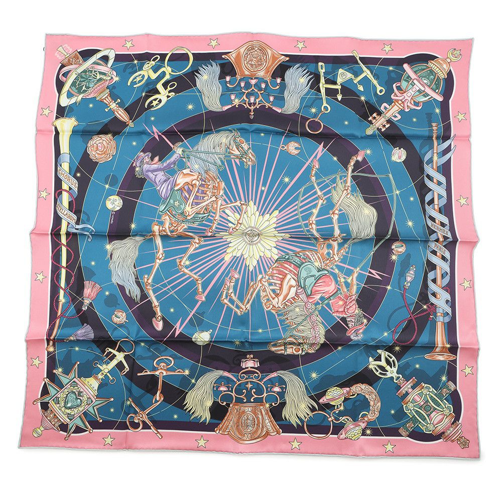 エルメス スカーフ カレ70 コーラス ステラルム CHORUS STELLARUM HERMES シルクスカーフ 2022年秋冬