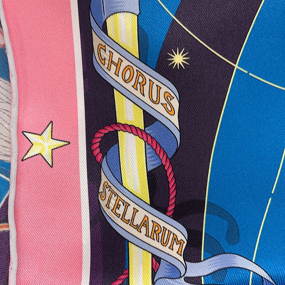 エルメス スカーフ カレ70 コーラス ステラルム CHORUS STELLARUM HERMES シルクスカーフ 2022年秋冬