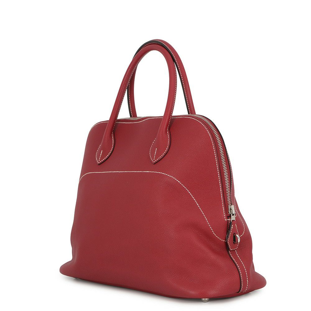 エルメス ハンドバッグ ボリード リラックス35 ルージュアッシュ/シルバー金具 エプソン Ａ刻印