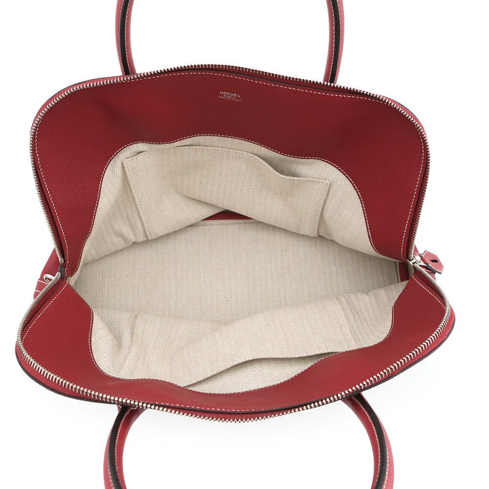 エルメス ハンドバッグ ボリード リラックス35 ルージュアッシュ/シルバー金具 エプソン Ａ刻印