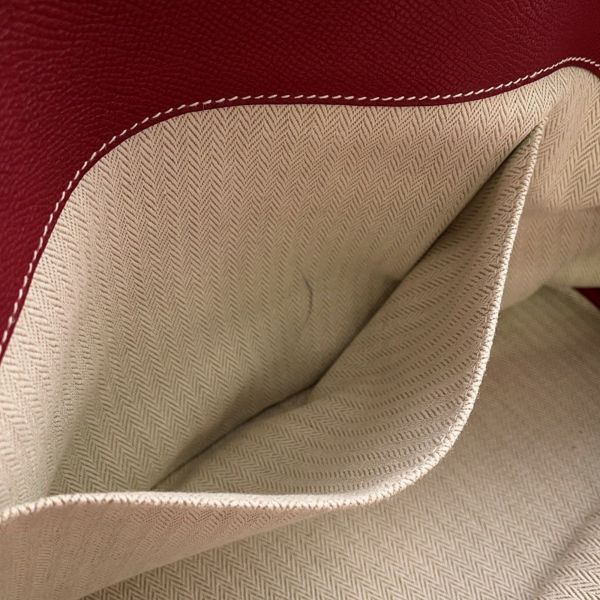 エルメス ハンドバッグ ボリード リラックス35 ルージュアッシュ/シルバー金具 エプソン Ａ刻印