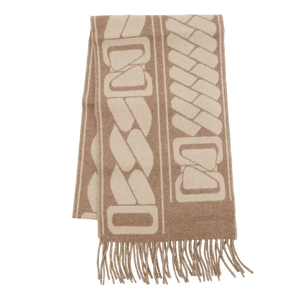 エルメス マフラー クリック・セ・ヌエ カシミヤ HERMES メンズ ストール