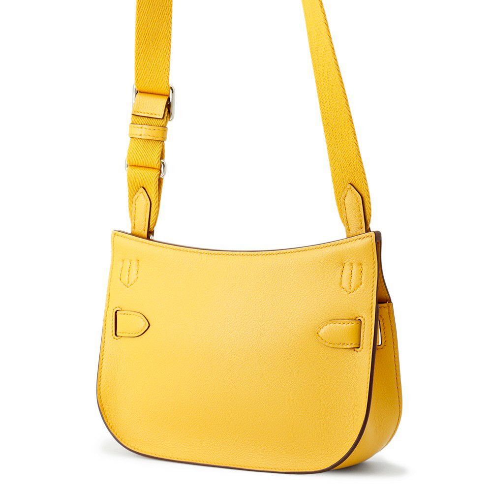 エルメス ジプシエール ミニ ジョーヌアンブル/シルバー金具 エバーカラー W刻印