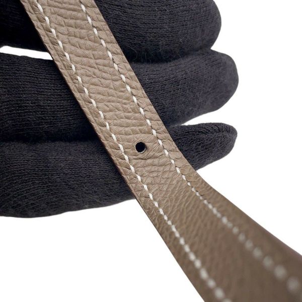 エルメス ショルダーウォレット ナップ トゥーゴー エトゥープ/シルバー金具 エプソン W刻印 財布