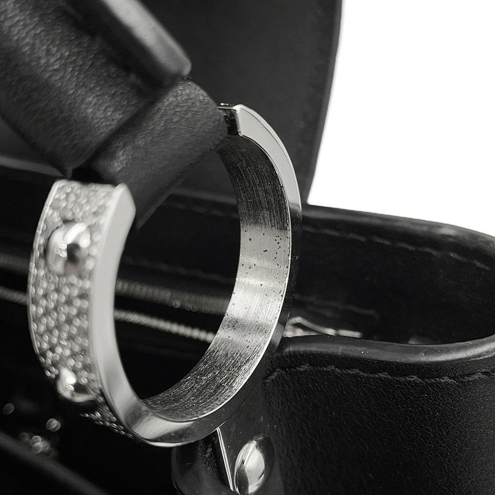 ルイヴィトン ハンドバッグ スムースカーフレザー/スワロフスキー カプシーヌ BB M51783 2wayショルダー 黒 ブラック