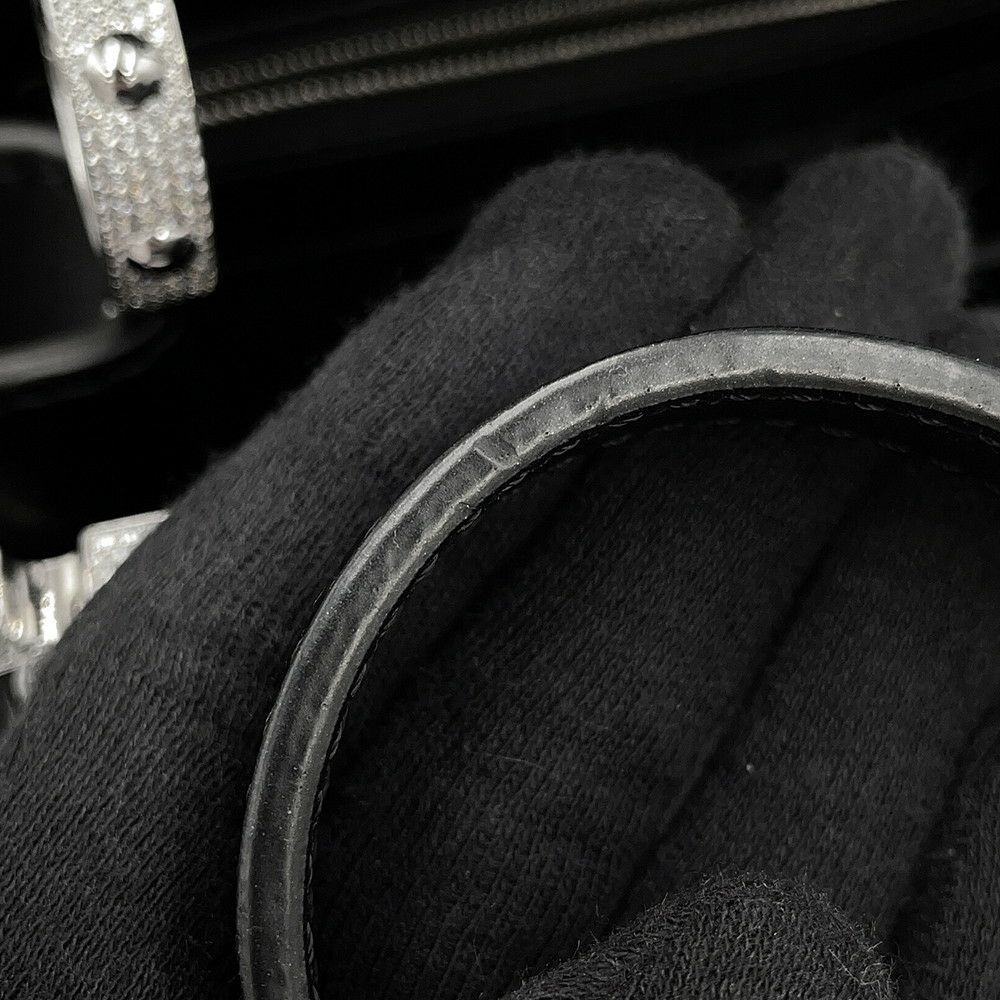 ルイヴィトン ハンドバッグ スムースカーフレザー/スワロフスキー カプシーヌ BB M51783 2wayショルダー 黒 ブラック