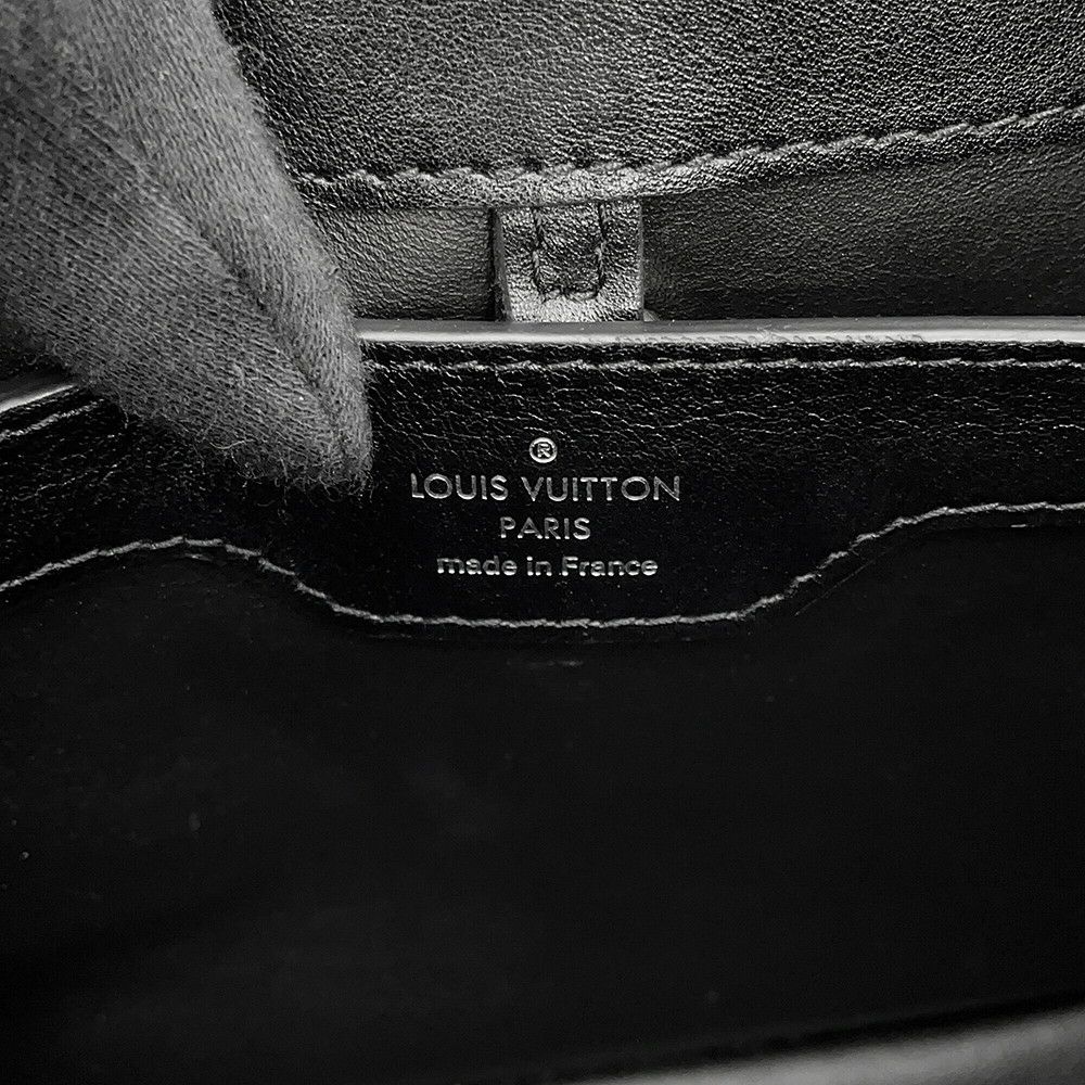 ルイヴィトン ハンドバッグ スムースカーフレザー/スワロフスキー カプシーヌ BB M51783 2wayショルダー 黒 ブラック