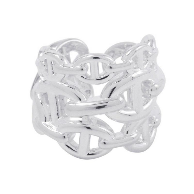 エルメス リング シェーヌダンクル アンシェネGM Enchainee SV925シルバー リングサイズ50 HERMES 指輪