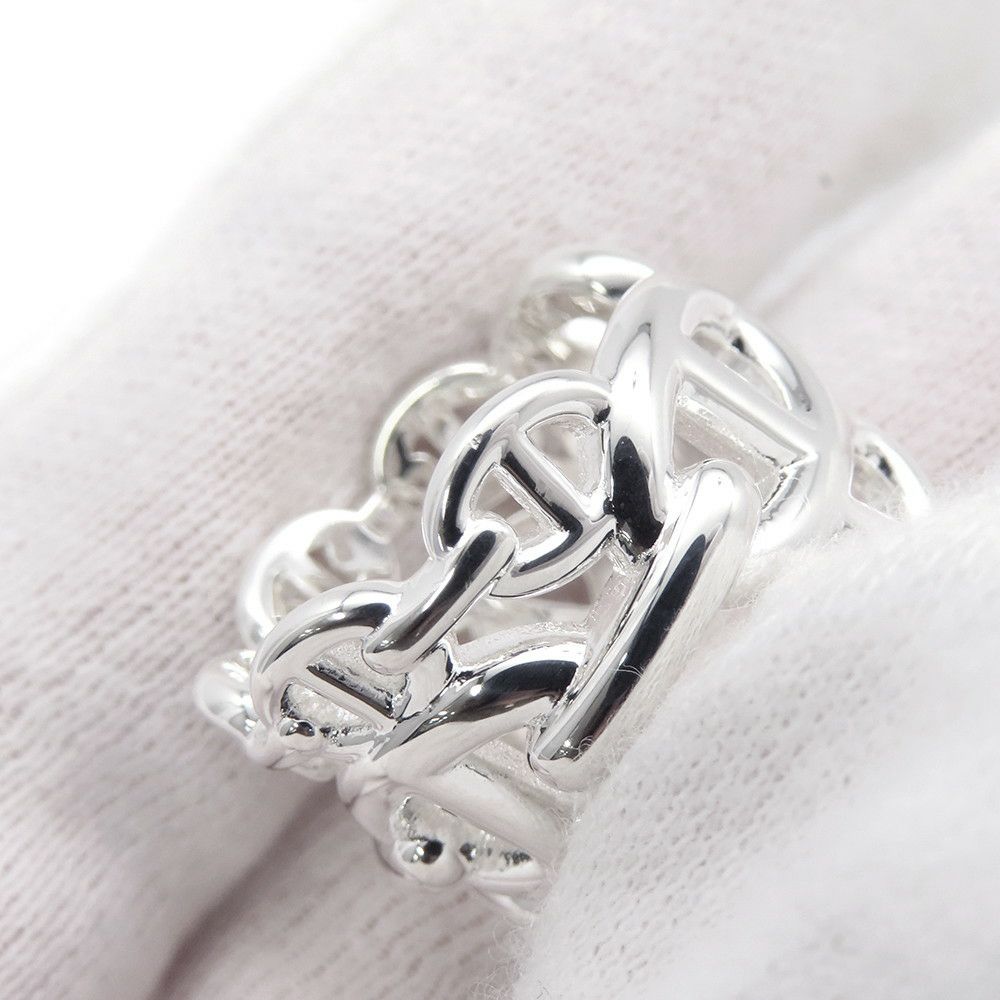 エルメス リング シェーヌダンクル アンシェネGM Enchainee SV925シルバー リングサイズ50 HERMES 指輪