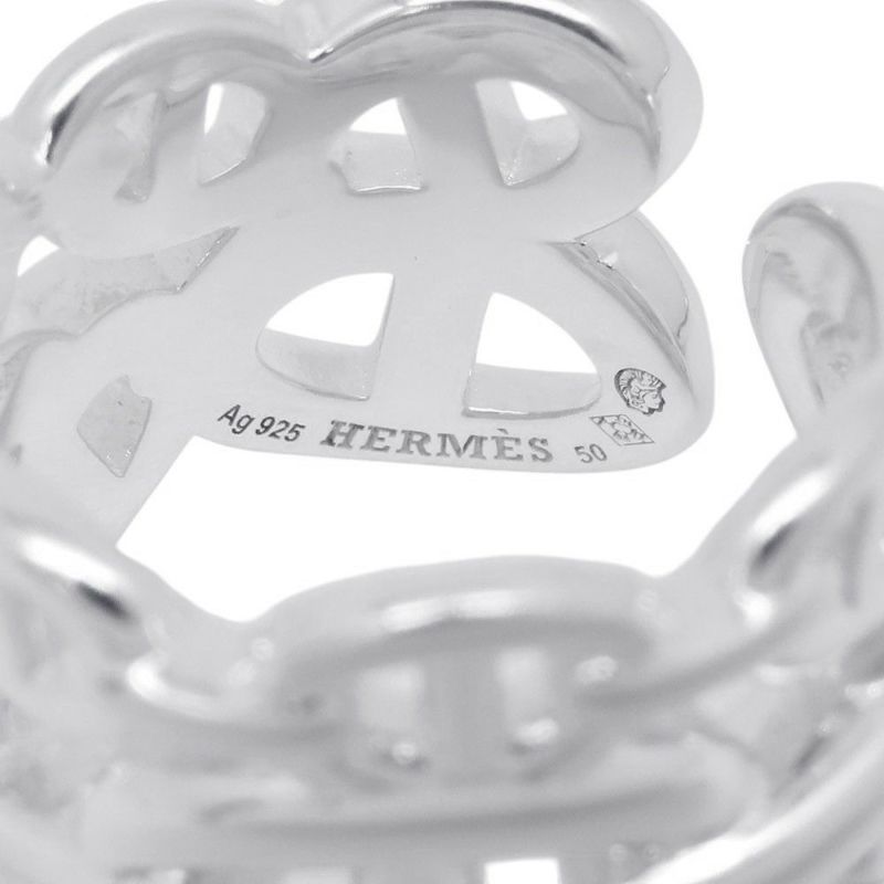 エルメス リング シェーヌダンクル アンシェネGM Enchainee SV925シルバー リングサイズ50 HERMES 指輪
