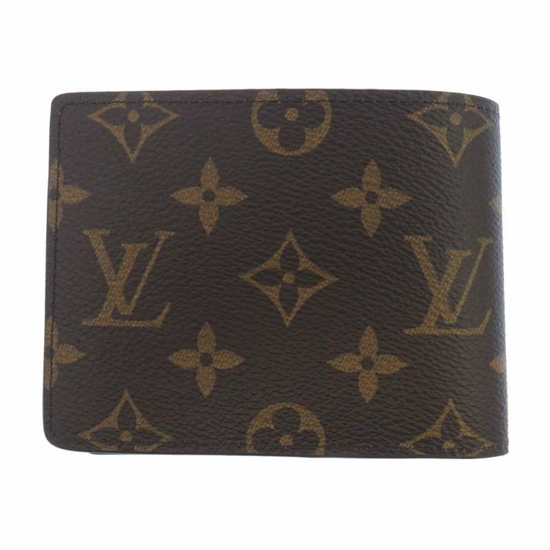 ルイヴィトン 財布 モノグラム ポルトフォイユ・ミュルティプル M60895 LOUIS VUITTON ヴィトン メンズ 札入れ 二つ折り財布