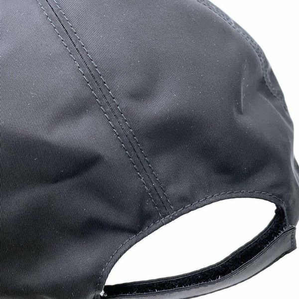 プラダ キャップ ロゴ ナイロン サイズS 1HC274 PRADA 帽子 黒
