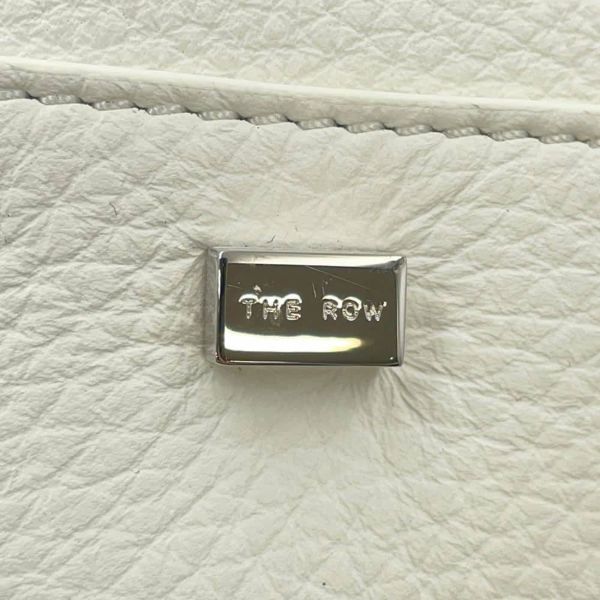 ザ ロウ ハンドバッグ ソフトマルゴー10 カーフレザー W1190 THE ROW 2wayショルダーバッグ 白