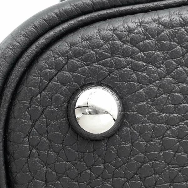 エルメス ハンドバッグ ボリード31 ブラック/シルバー金具 トリヨンクレマンス T刻印 2wayショルダー