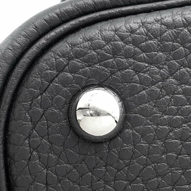 エルメス ハンドバッグ ボリード31 ブラック/シルバー金具 トリヨンクレマンス T刻印 2wayショルダー