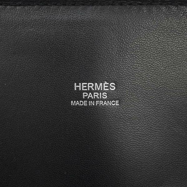 エルメス ハンドバッグ ボリード31 ブラック/シルバー金具 トリヨンクレマンス T刻印 2wayショルダー