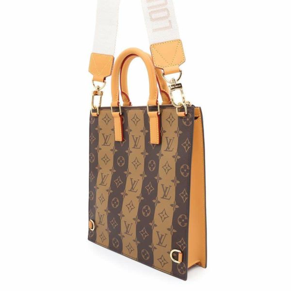 ルイヴィトン ハンドバッグ モノグラム・ストライプ サックプラ・メッセンジャー M45969 LOUIS VUITTON 2wayショルダーバッグ  NIGOコラボ