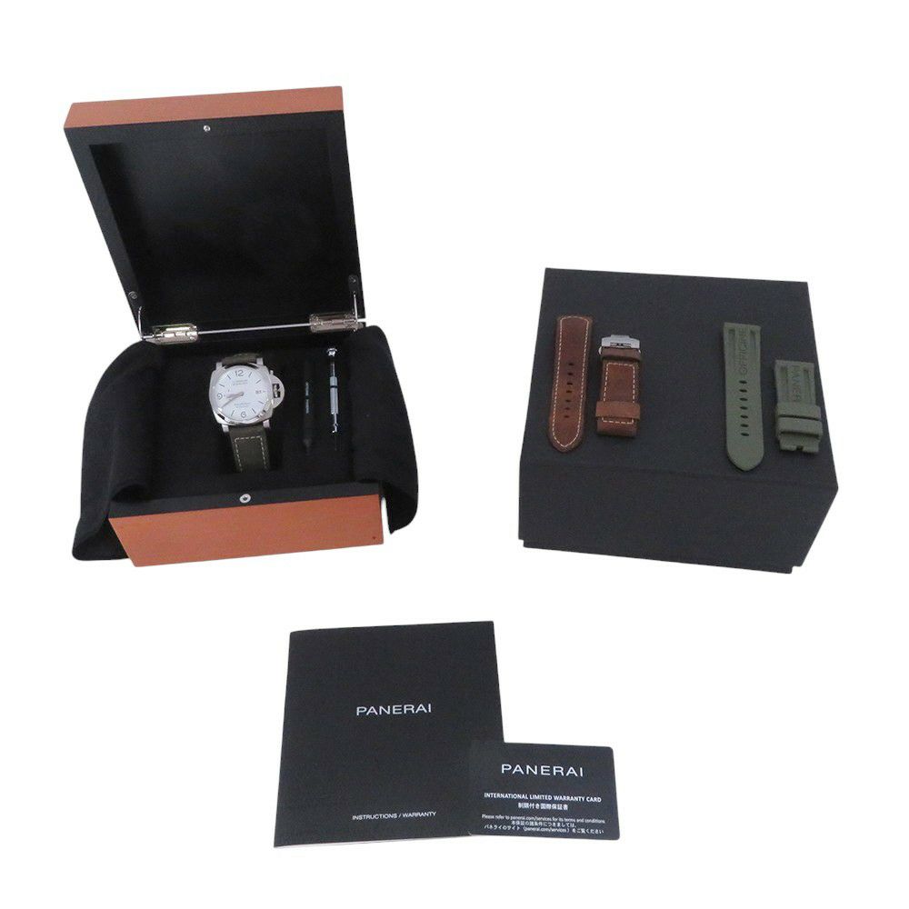 パネライ ルミノール マリーナ X番 PAM01314 PANERAI 腕時計 白文字盤