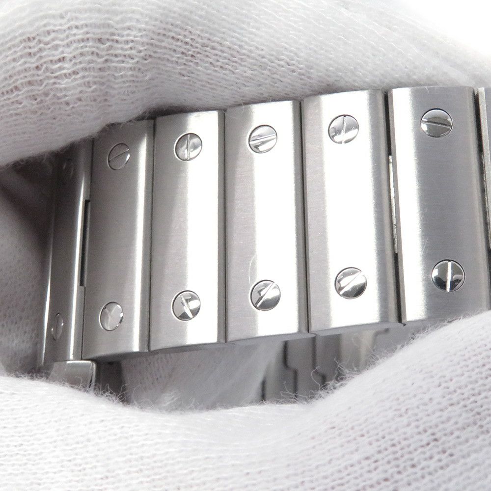 カルティエ サントス ドゥ カルティエ LM WSSA0030 Cartier 腕時計 ブルー文字盤