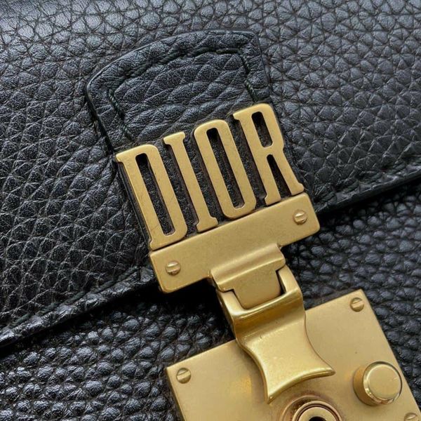 クリスチャン・ディオール クラッチバッグ アディクト レザー Christian Dior バッグ 黒