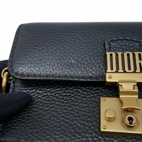 クリスチャン・ディオール クラッチバッグ アディクト レザー Christian Dior バッグ 黒