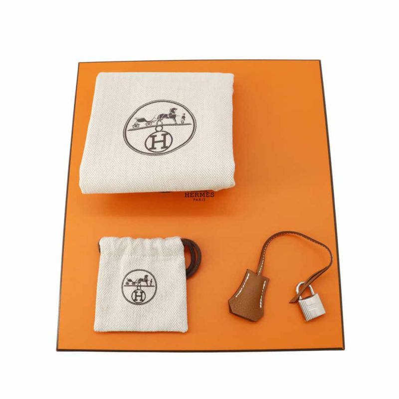 エルメス バーキン25 ゴールド/シルバー金具 トゴ W刻印 HERMES Birkin ハンドバッグ