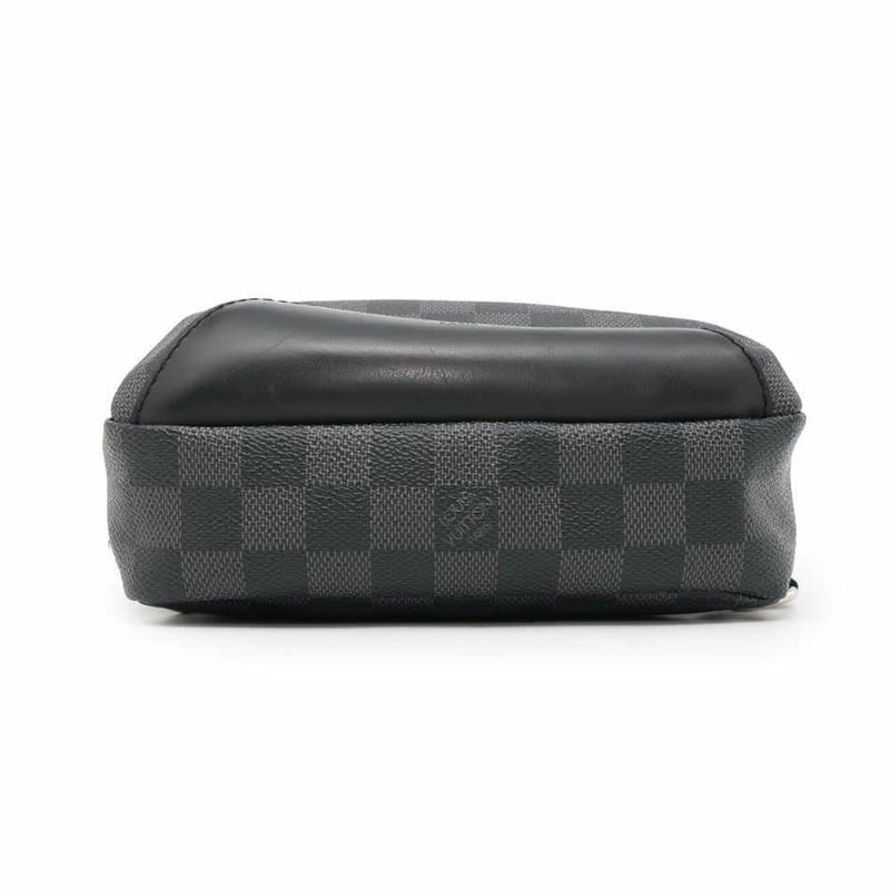 ルイヴィトン ショルダーバッグ ダミエ・グラフィット アヴェニュー スリングバッグ N41719 ボディバッグ ブラック 黒