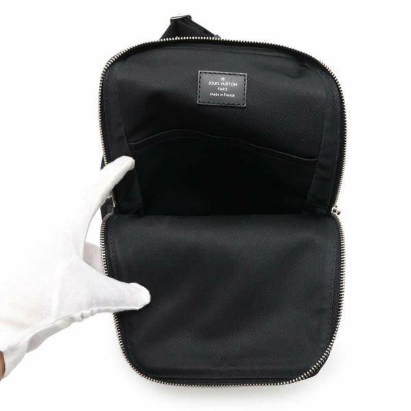 ルイヴィトン ショルダーバッグ ダミエ・グラフィット アヴェニュー スリングバッグ N41719 ボディバッグ ブラック 黒