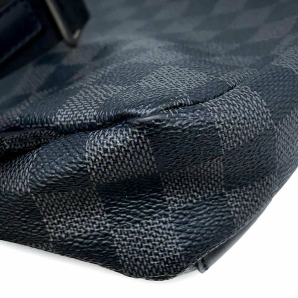 ルイヴィトン ショルダーバッグ ダミエ・グラフィット アヴェニュー スリングバッグ N41719 ボディバッグ ブラック 黒