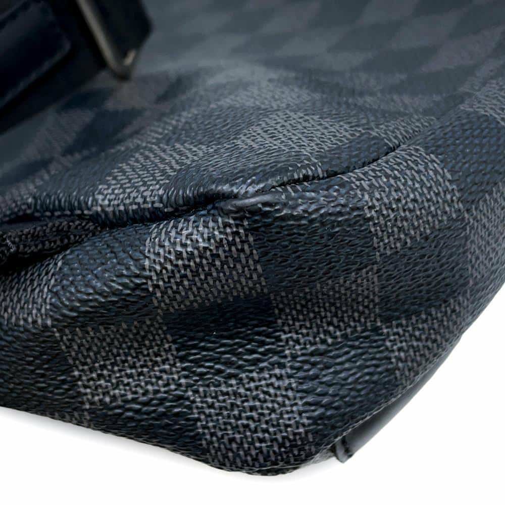 ルイヴィトン ショルダーバッグ ダミエ・グラフィット アヴェニュー スリングバッグ N41719 ボディバッグ ブラック 黒