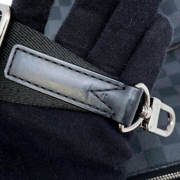 ルイヴィトン ショルダーバッグ ダミエ・グラフィット アヴェニュー スリングバッグ N41719 ボディバッグ ブラック 黒