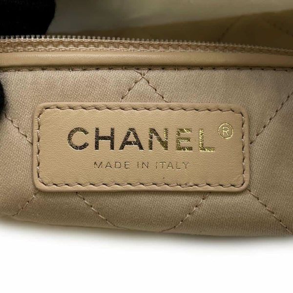 シャネル チェーンショルダーバッグ CHANEL22 スモール シャイニーカーフレザー AS3260 CHANEL ポーチ付き