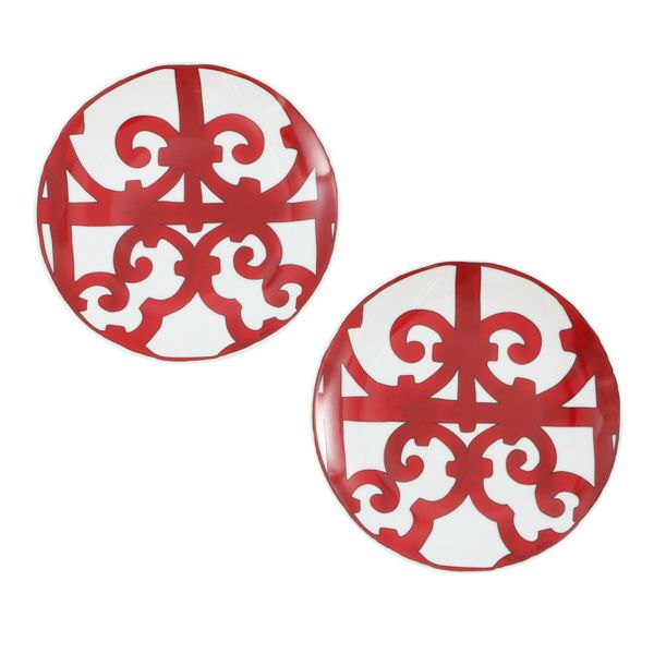 エルメス プレート ガダルキヴィール パンプレート 陶器 2点セット HERMES 食器 陶器 ギフト