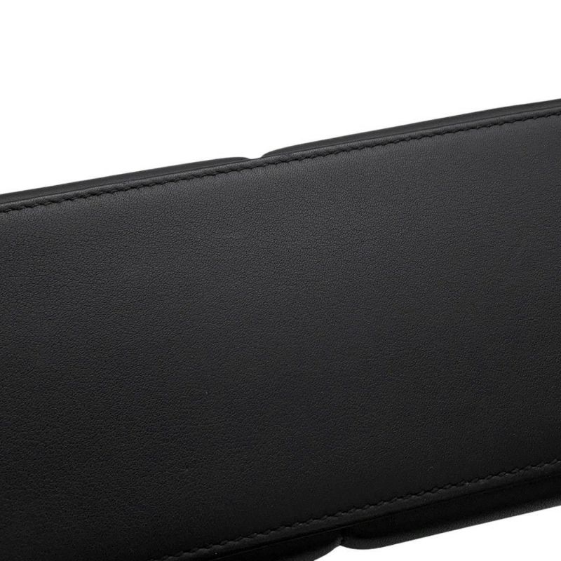 エルメス ハンドバッグ ケリー25 パデッド 外縫い ブラック/ゴールド金具 スイフト Z刻印 2wayショルダー 黒