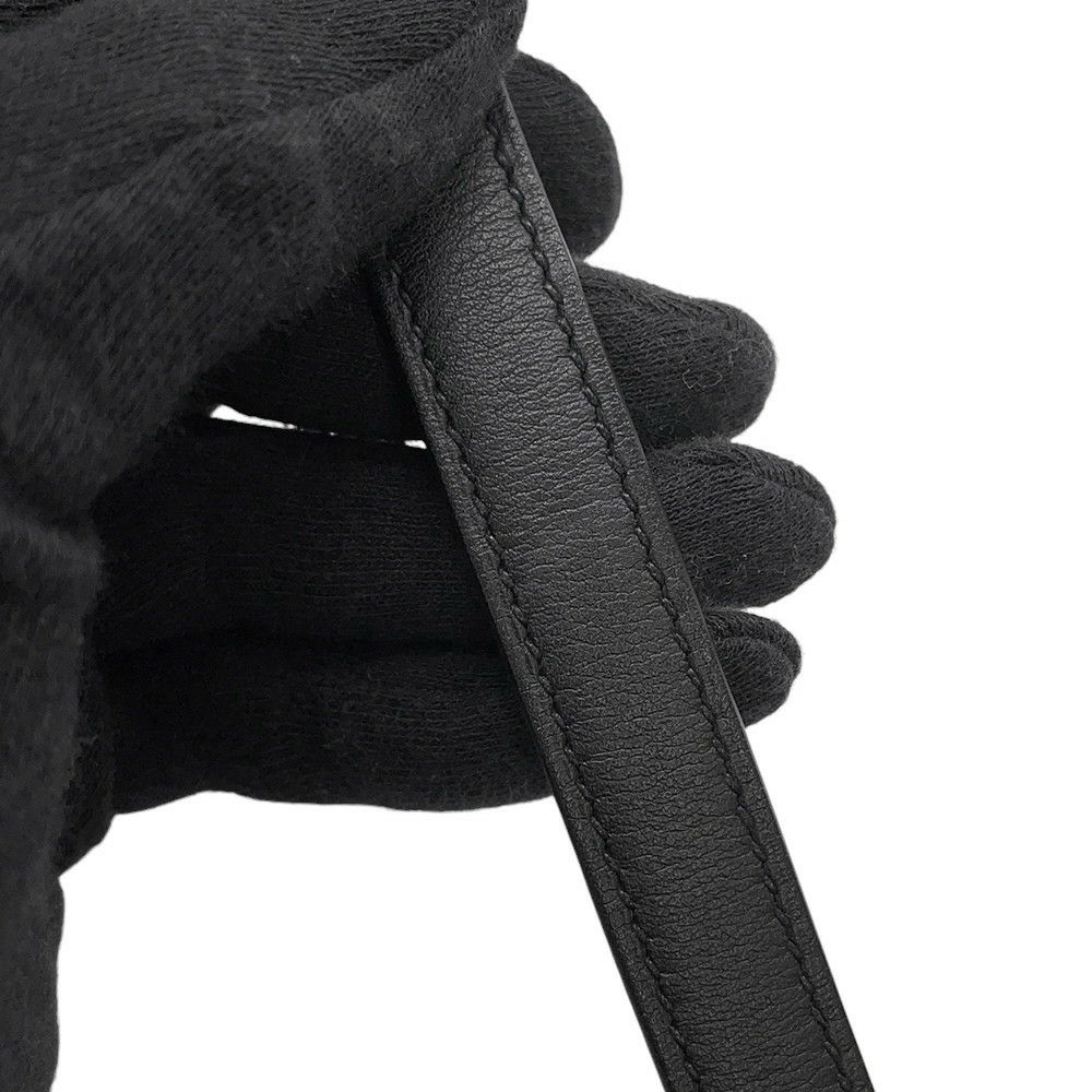 エルメス ハンドバッグ ケリー25 パデッド 外縫い ブラック/ゴールド金具 スイフト Z刻印 2wayショルダー 黒